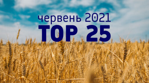 TOP-25 найпопулярніших сайтів в Україні, червень 2021 р.
