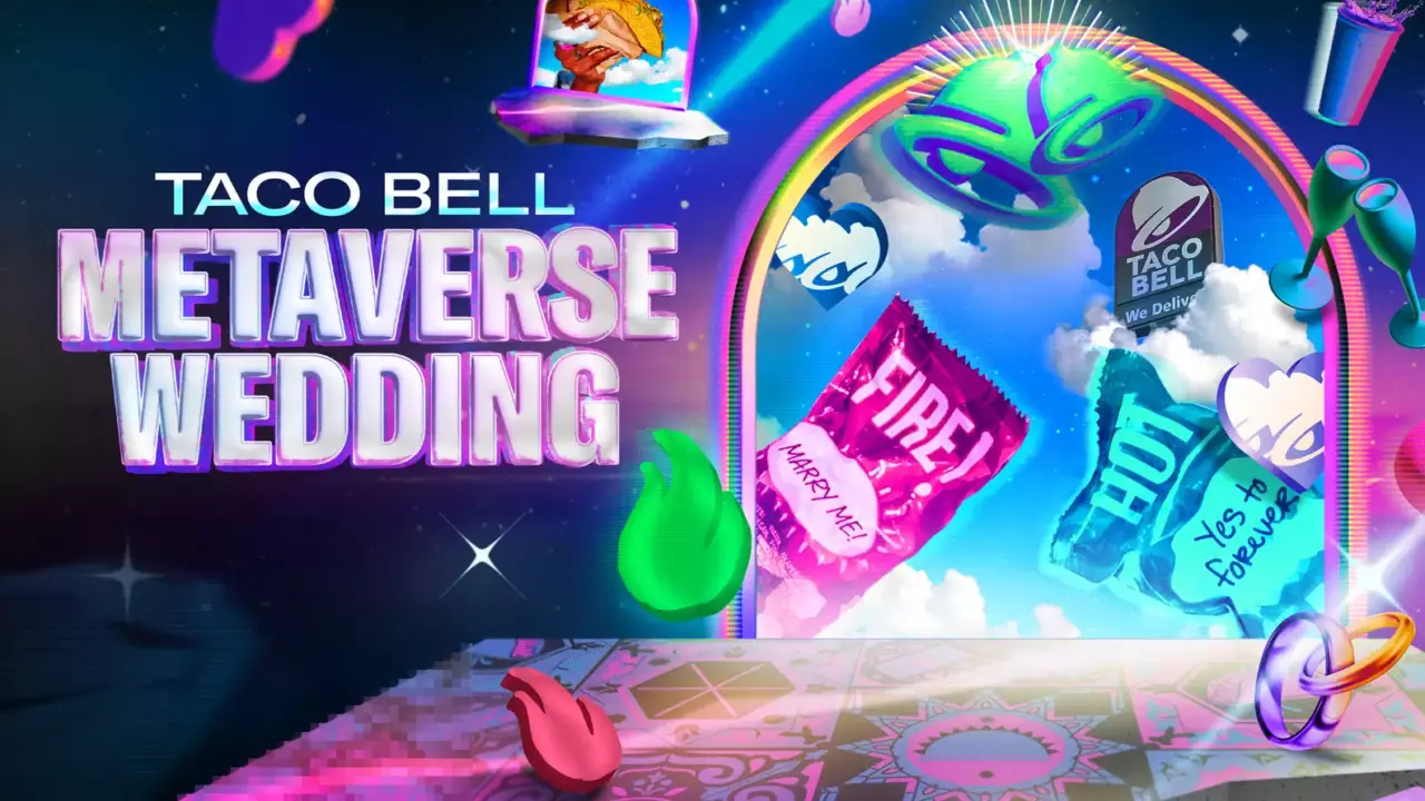 Сучасне кохання: Taco Bell переносить весільні послуги в Metaverse